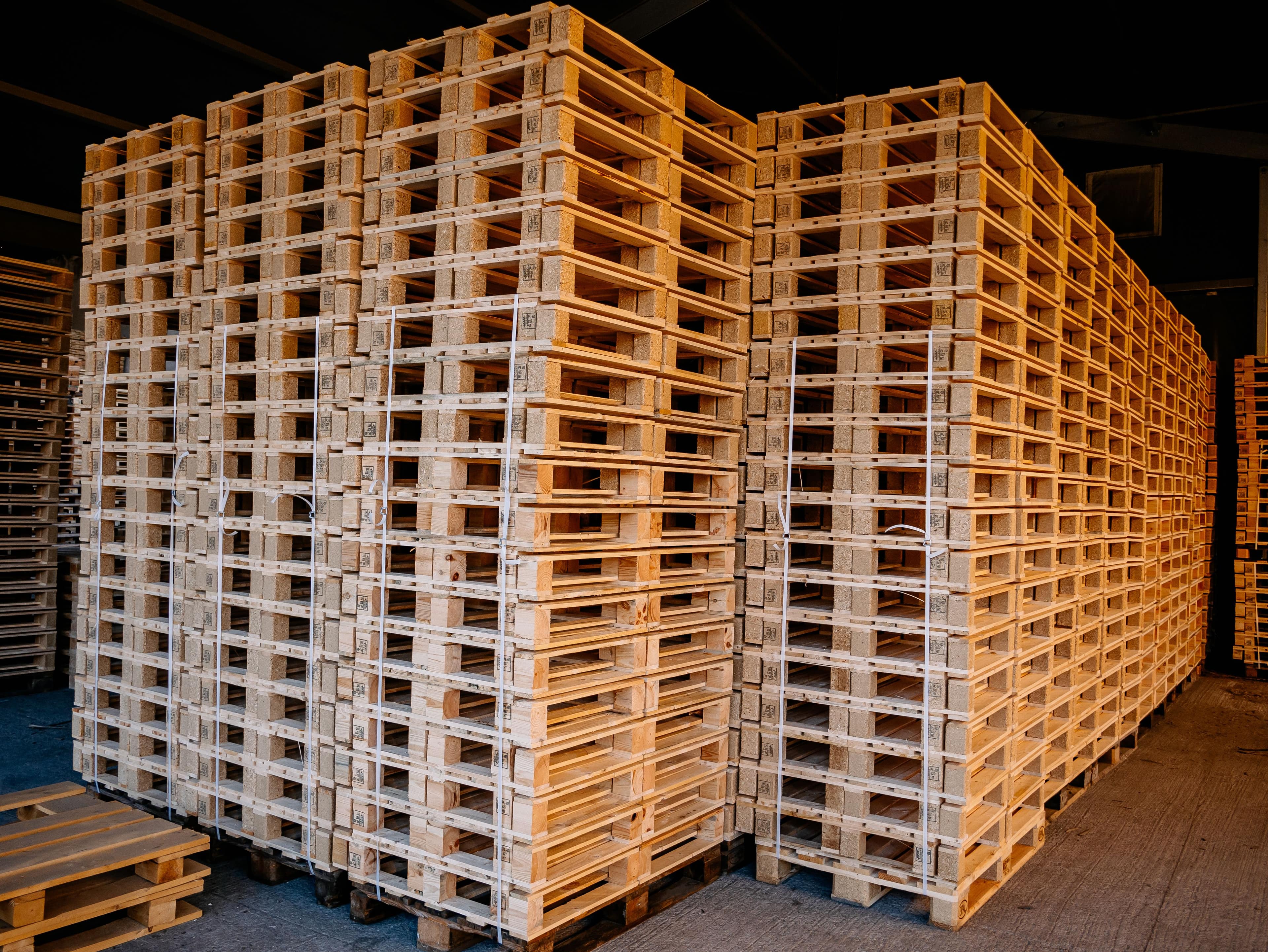 Kleine (Ausstellungs-)Paletten